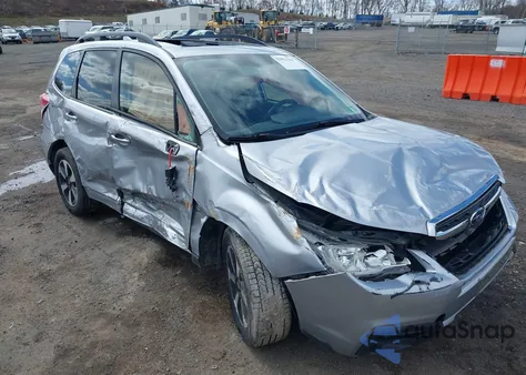 2017 Subaru Forester 2.5I Premium from USA, damaged, VIN JF2SJAEC2HH414085